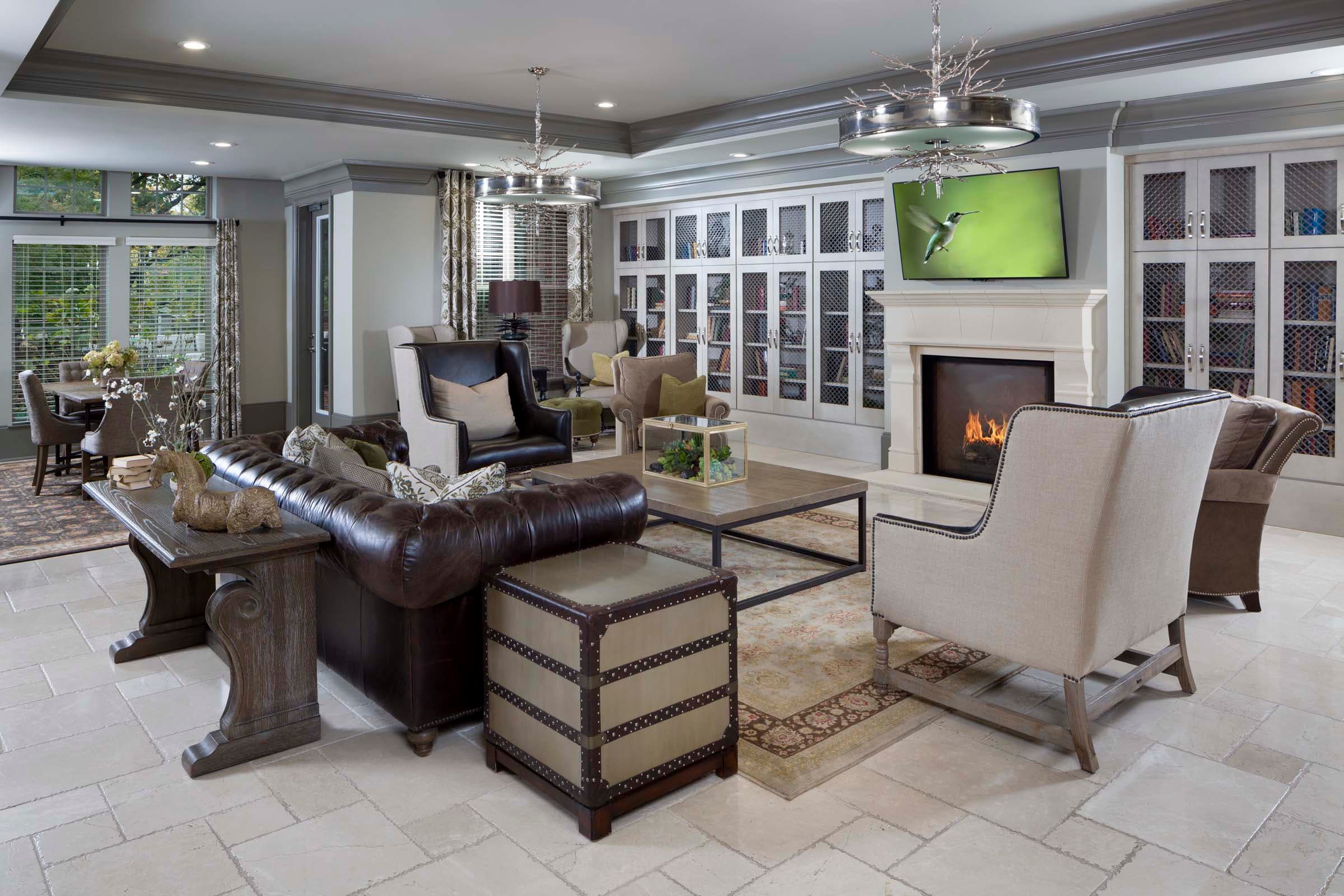 Resident Lounge at the Towers