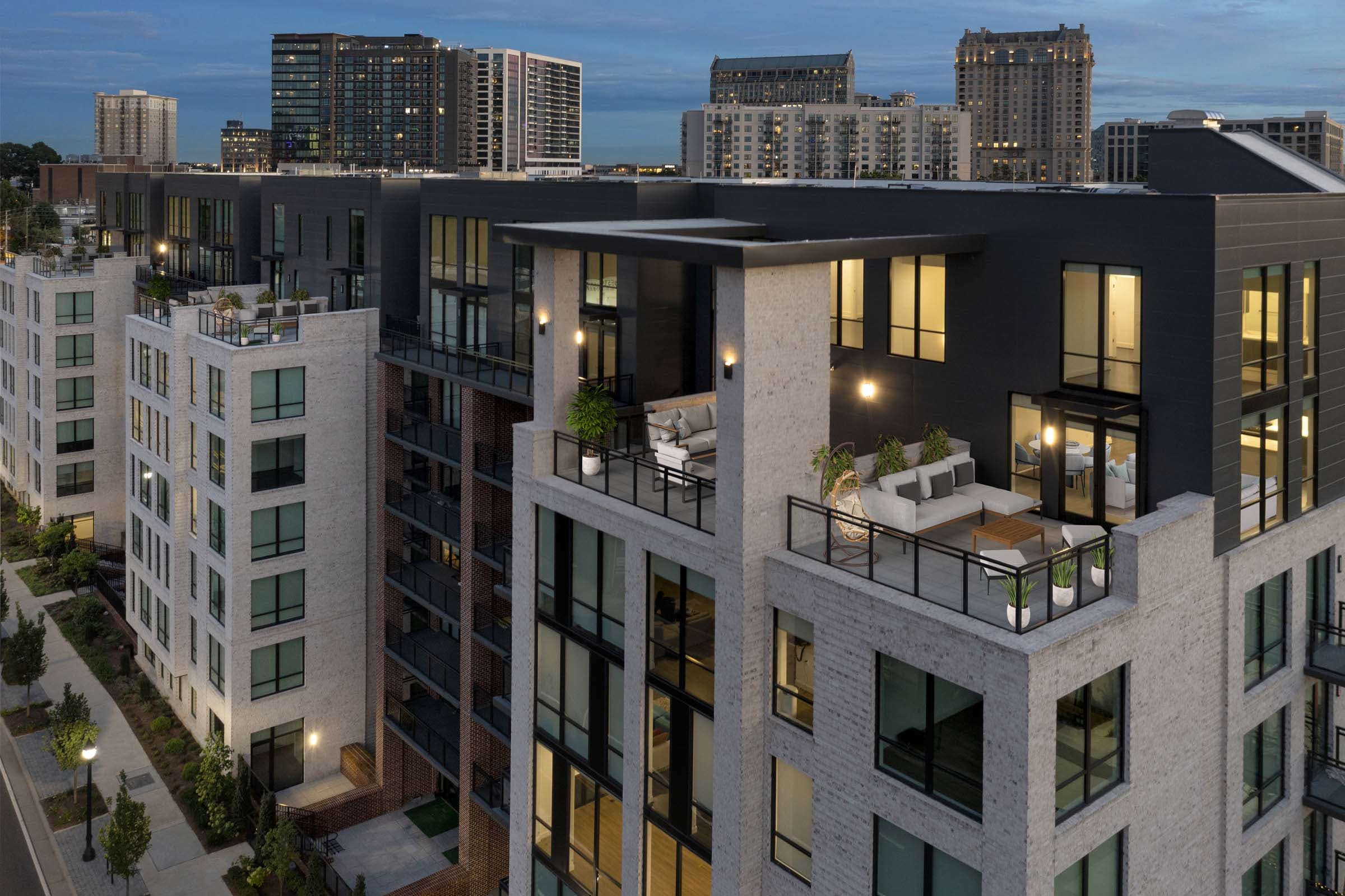 Unparalleled Outdoor Living with Penthouse Patio